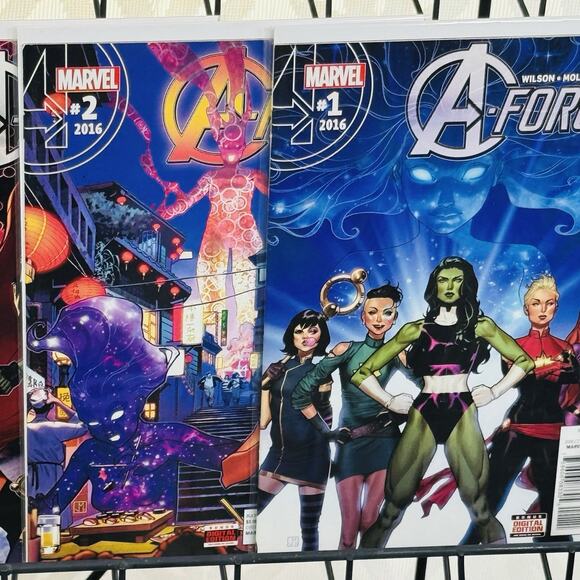 A-Force 1-10 & Variants 8-9 Lot Rahzzah Ft Shuri Variant - Picture 6 of 8